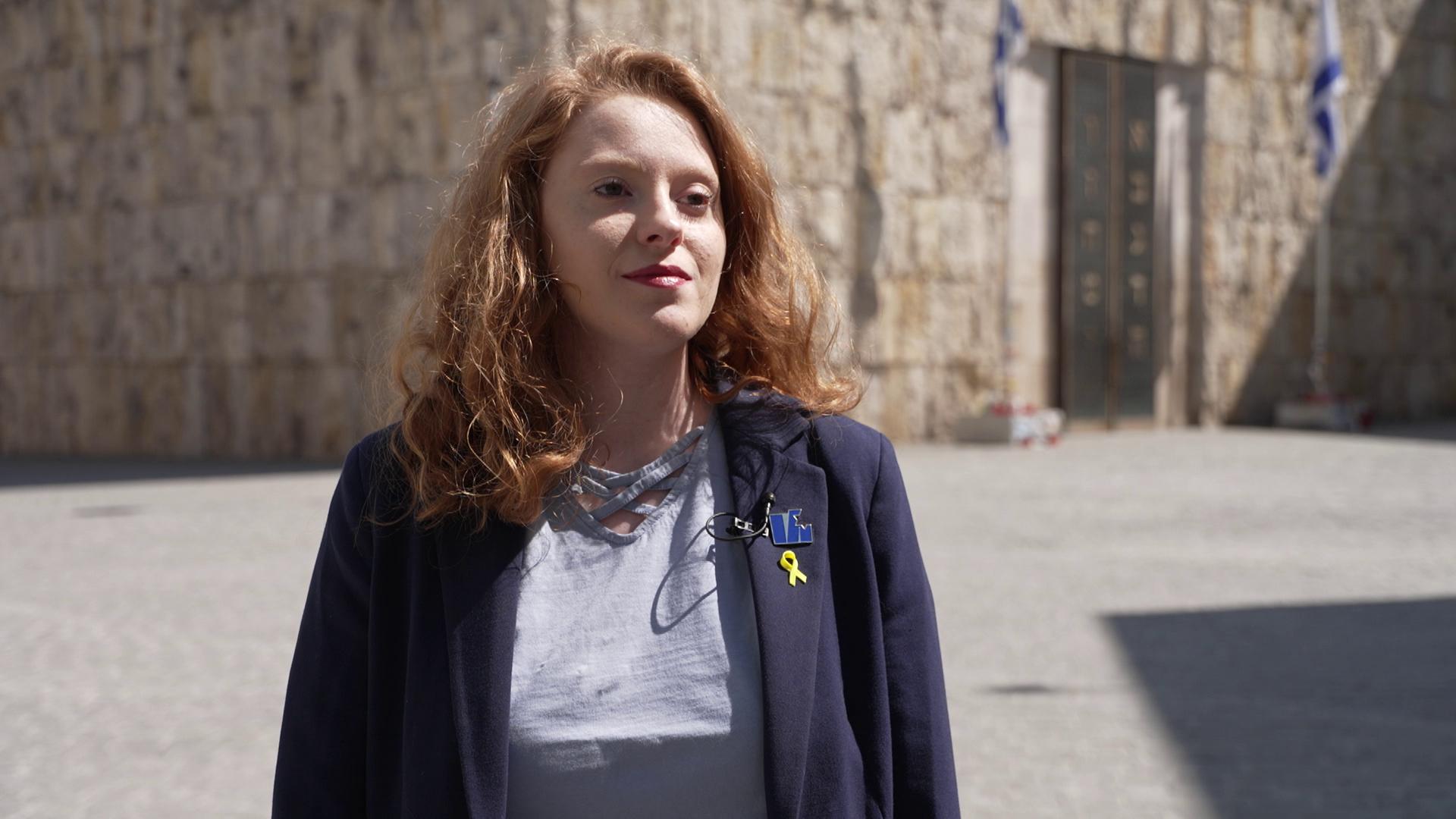 Jessica Flaster, Vorsitzende des Verbandes Jüdischer Studenten in Bayern.