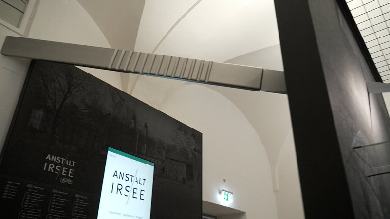Der neue Informationsraum über die Geschichte der Psychiatrie in Irsee. | Bild: Bayerischer Rundfunk 2024 Der neue Informationsraum über die Geschichte der Psychiatrie in Irsee.
