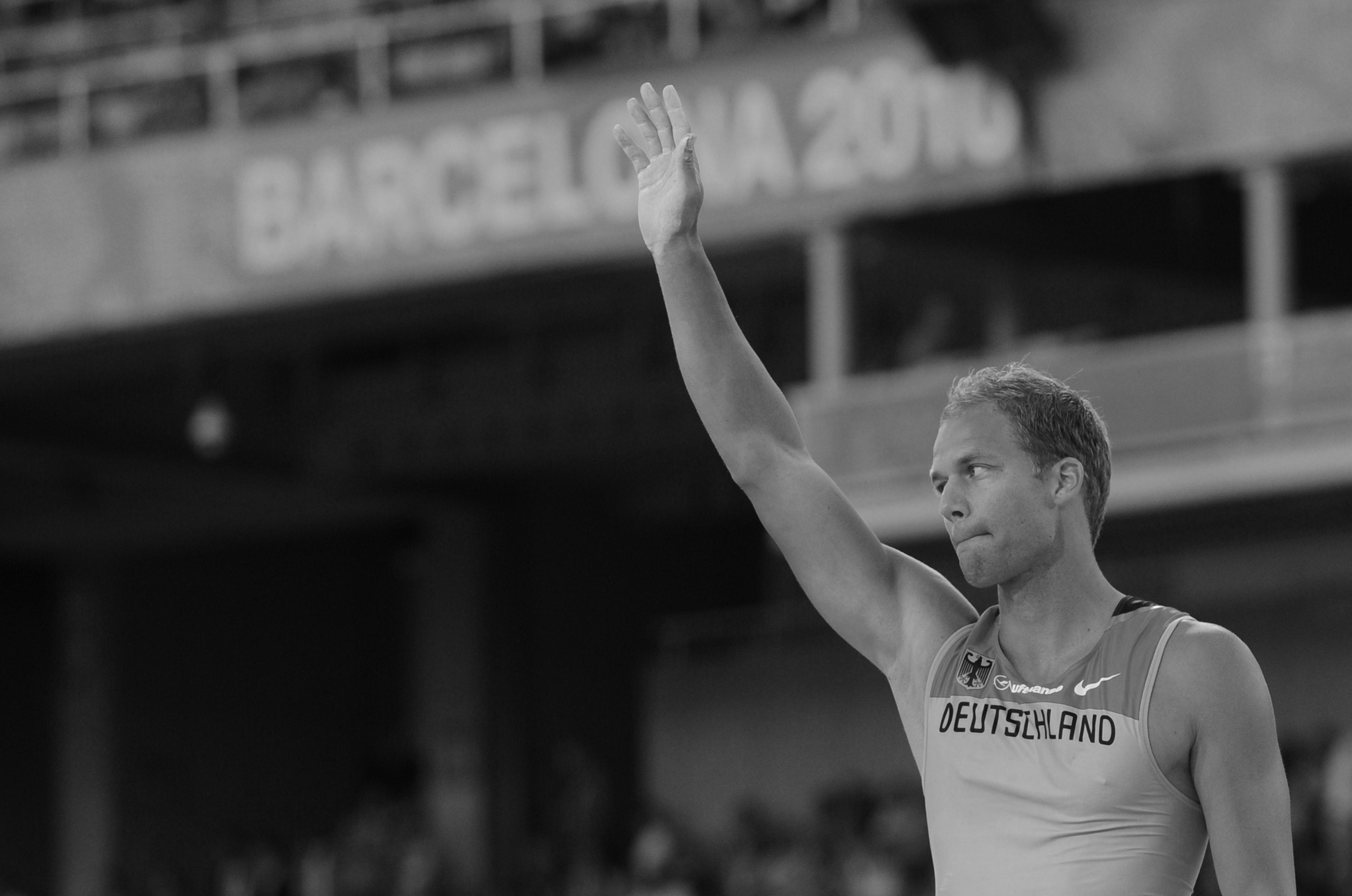 Fabian Schulze bei den Leichtathletik-Europameisterschaften in Barcelona 2010.