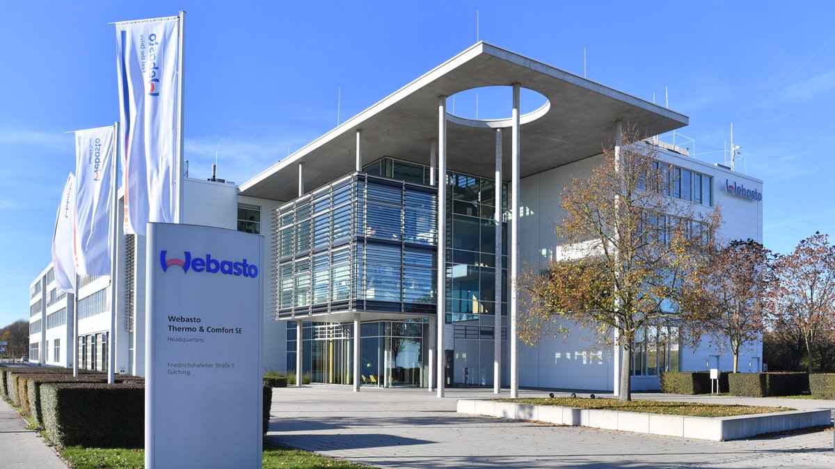 Die Webasto-Firmenzentrale in Stockdorf bei München.