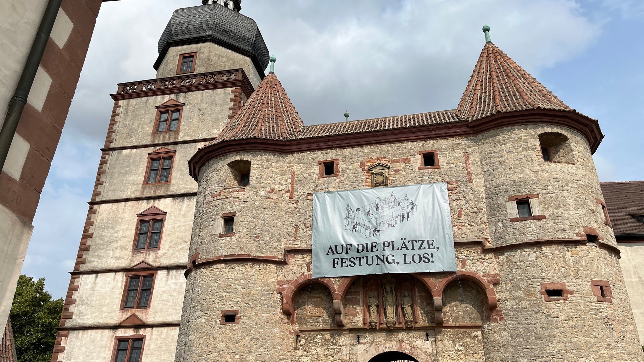 Die Festung Marienberg in Würzburg.