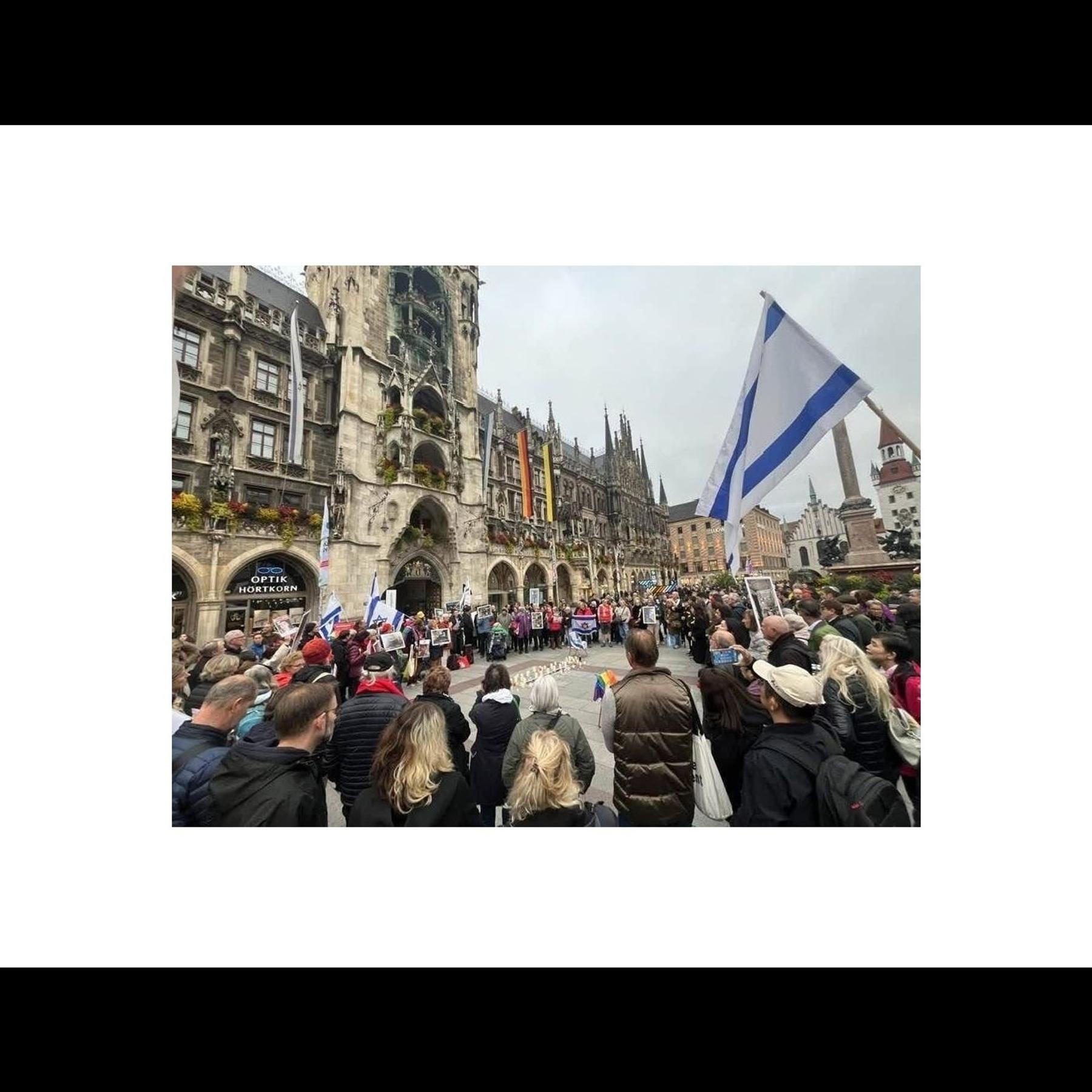 Gedenken an das Massaker der Hamas am 7. Oktober 2023