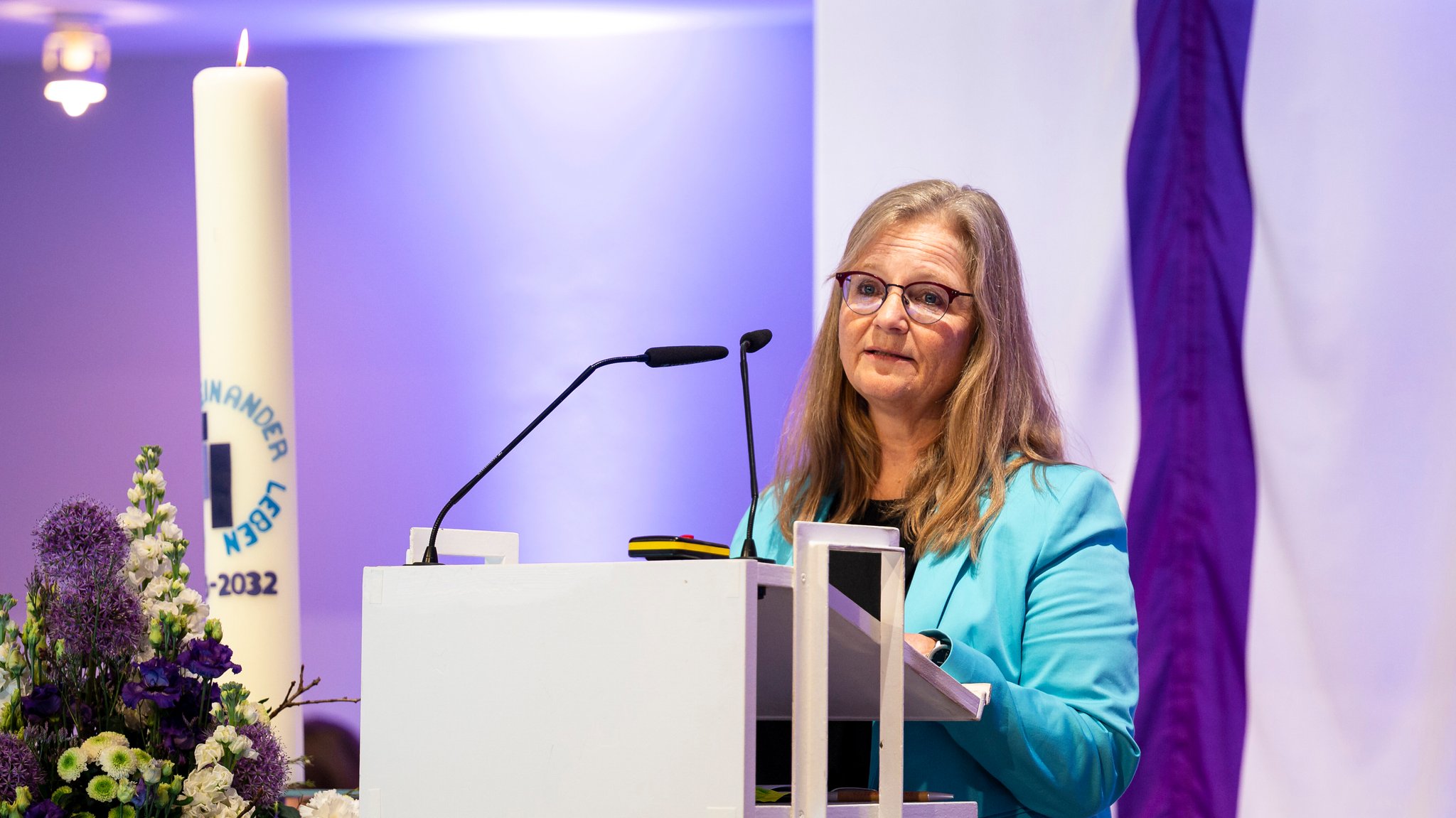 Tanja Keller ist die neue Präsidenten der Landessynode der Evangelischen Kirche.
