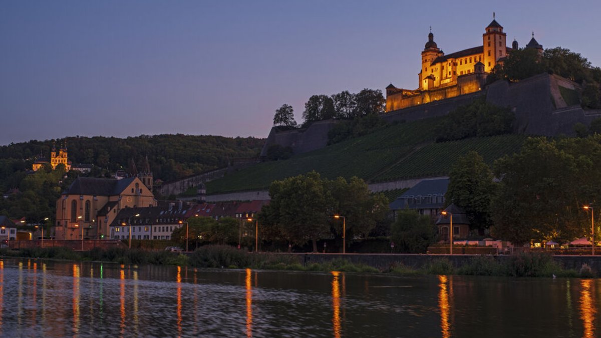 Würzburg will Festung mit LED beleuchten - und vorerst weniger