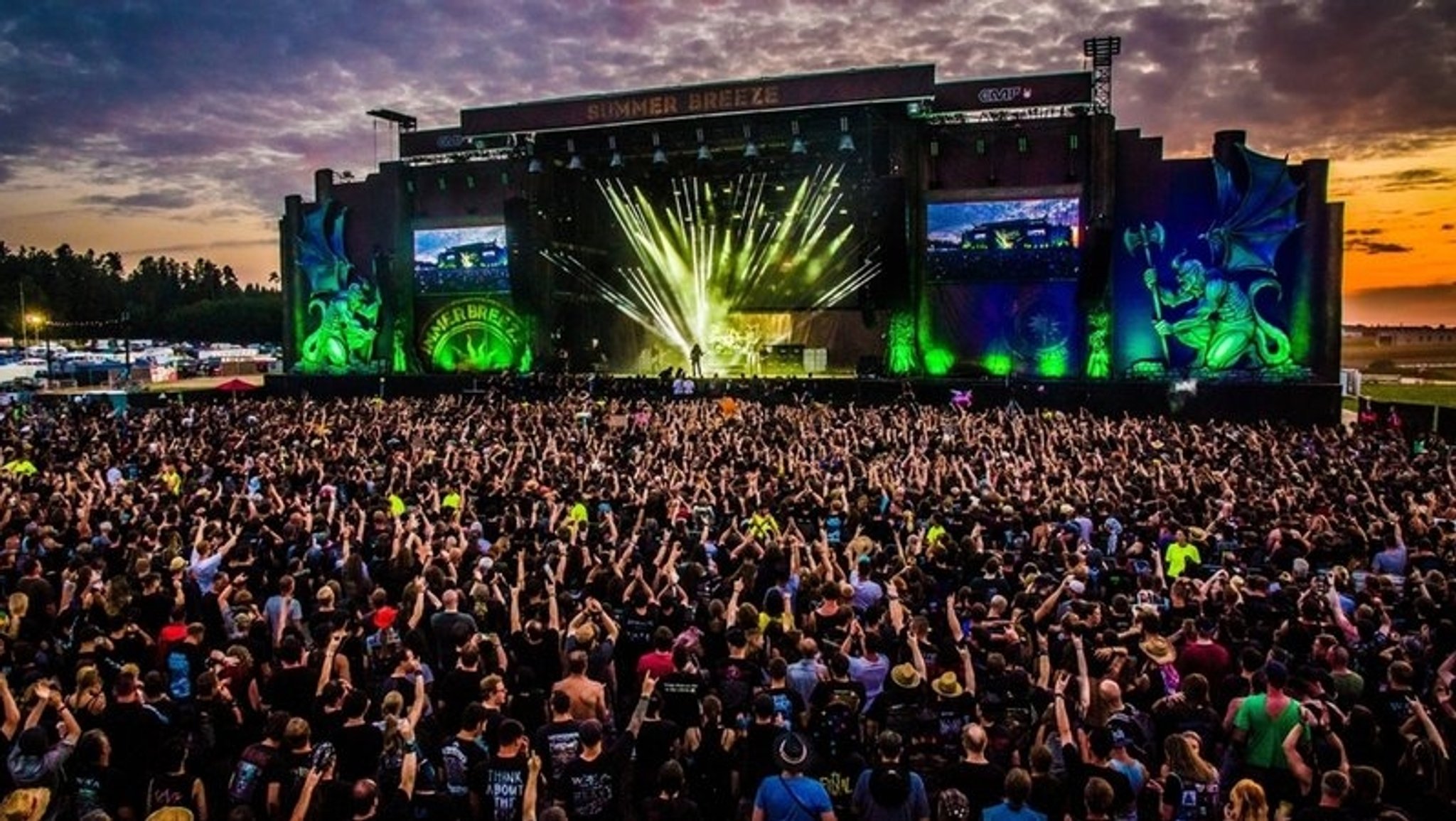 Summer Breeze: 40.000 Metal-Fans in Dinkelsbühl erwartet