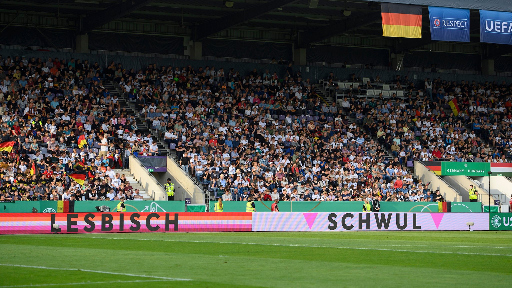 DFB-Kampagne gegen sexuelle Diskriminierung in Stadien