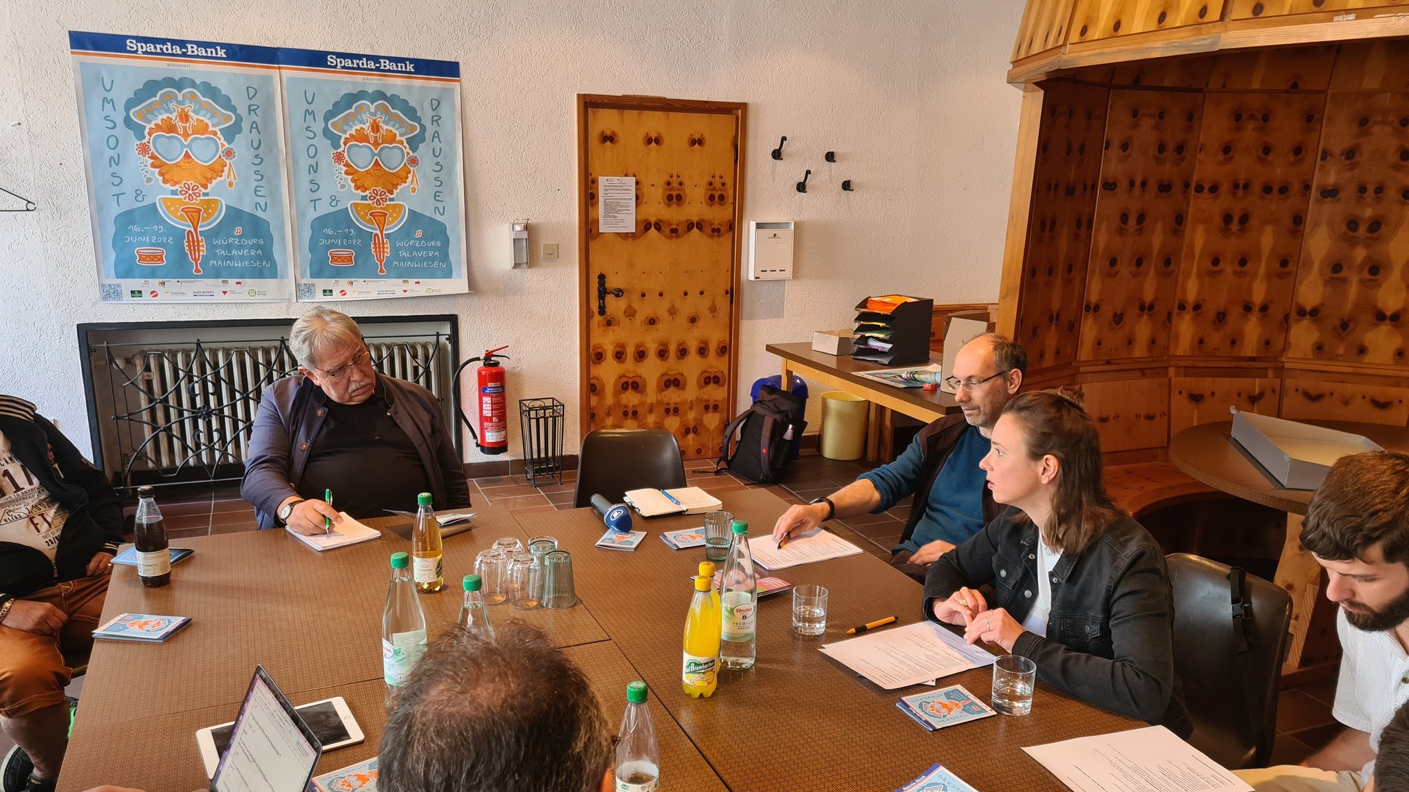 Pressekonferenz Umsonst & Draußen 2022.