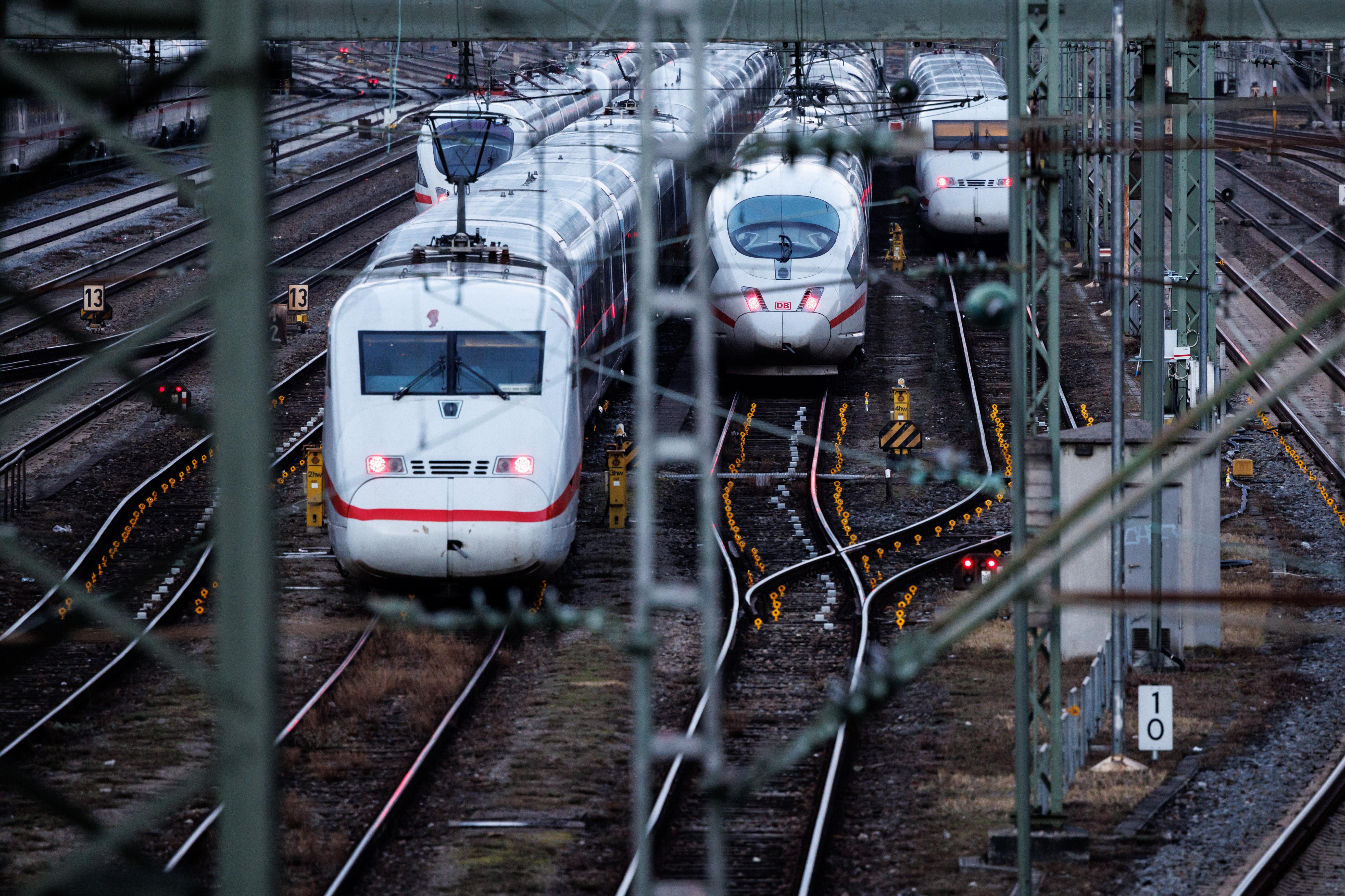 ICE-Züge am Hauptbahnhof München (Archiv)
