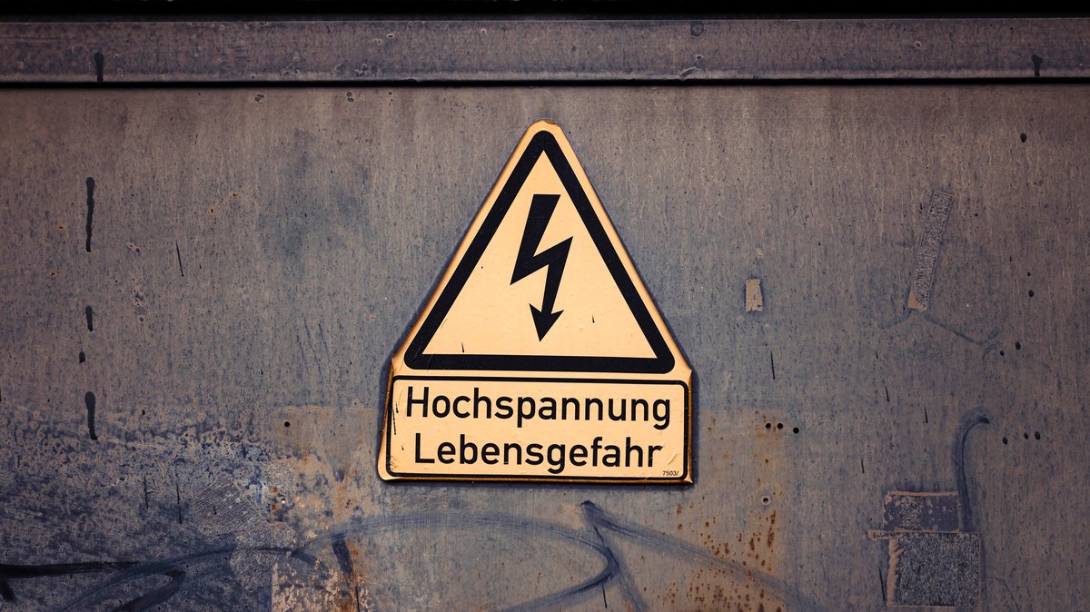 Symbolbild: Stromschlag