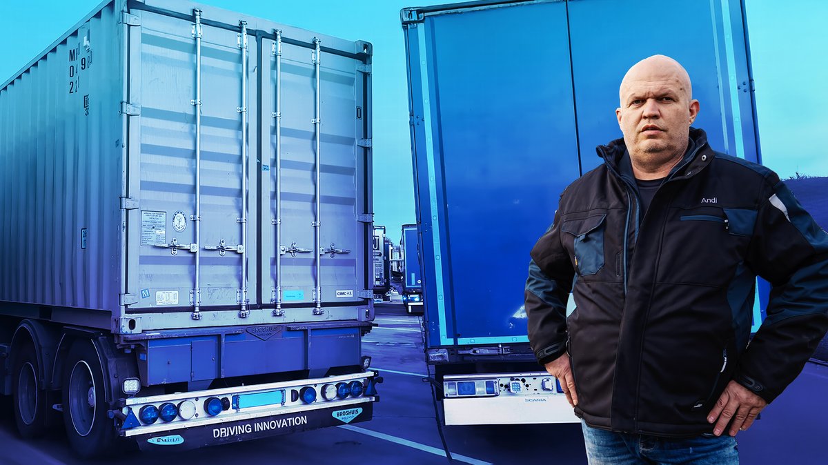 Parkplatz-Wahnsinn: Lkw-Fahrer unter Druck