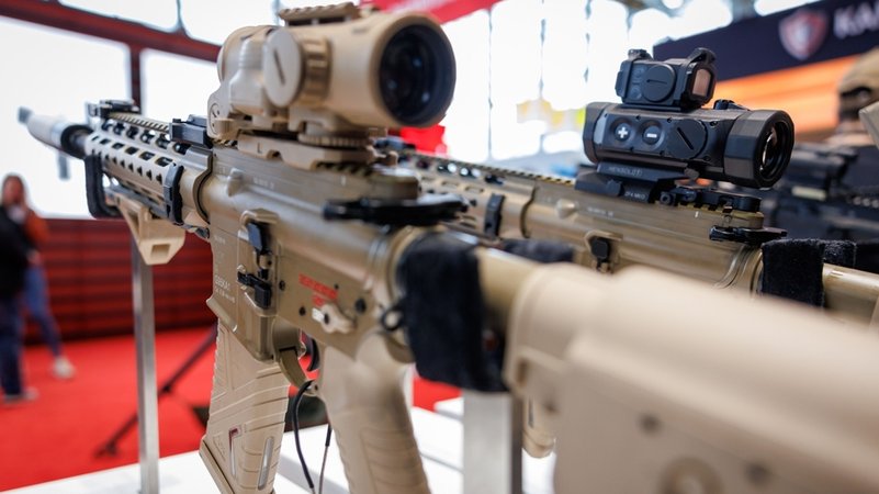Sturmgewehr G95 KA1. | Bild: dpa-Bildfunk/Daniel Karmann Sturmgewehr G95 KA1.