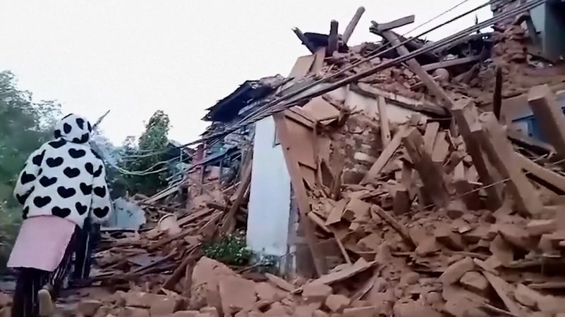 Naturkatastrophe: viele Tote bei Erdbeben in Nepal