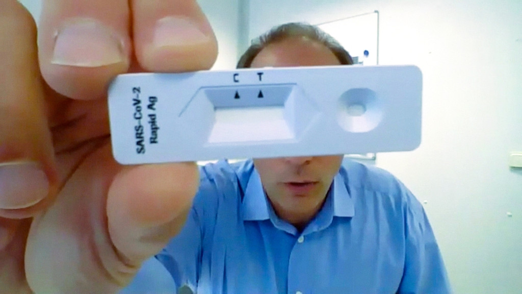 Corona-Schnelltest | Bild: BR/Gut zu wissen Corona-Schnelltest