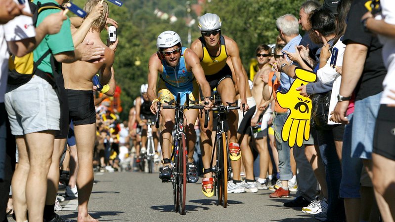 Challenge Roth: Auf dem Rad am Solarer Berg | Bild: Hans Pühn Challenge Roth: Auf dem Rad am Solarer Berg