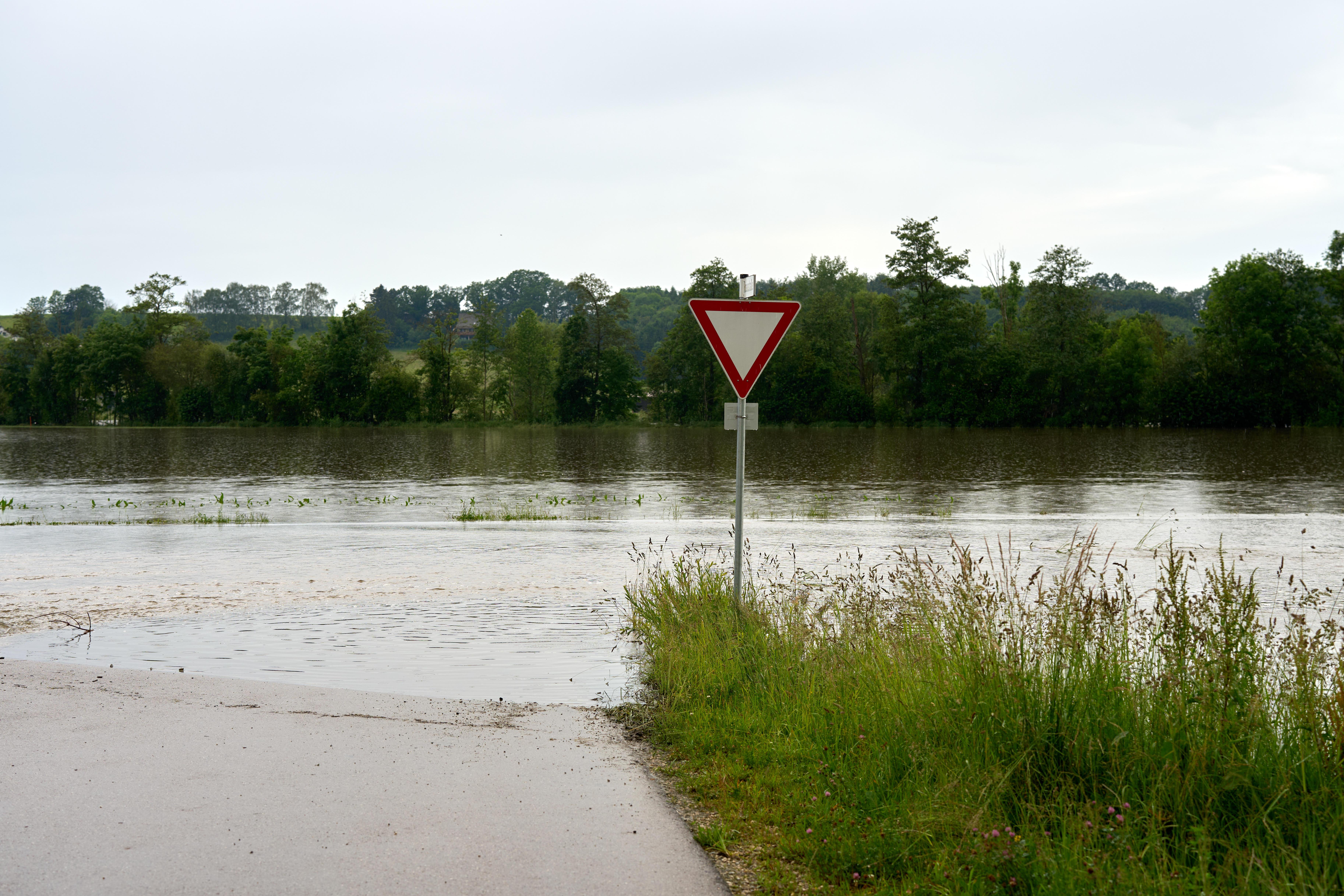 Archivbild: Hochwasser im Juni 2024 in Bayern.