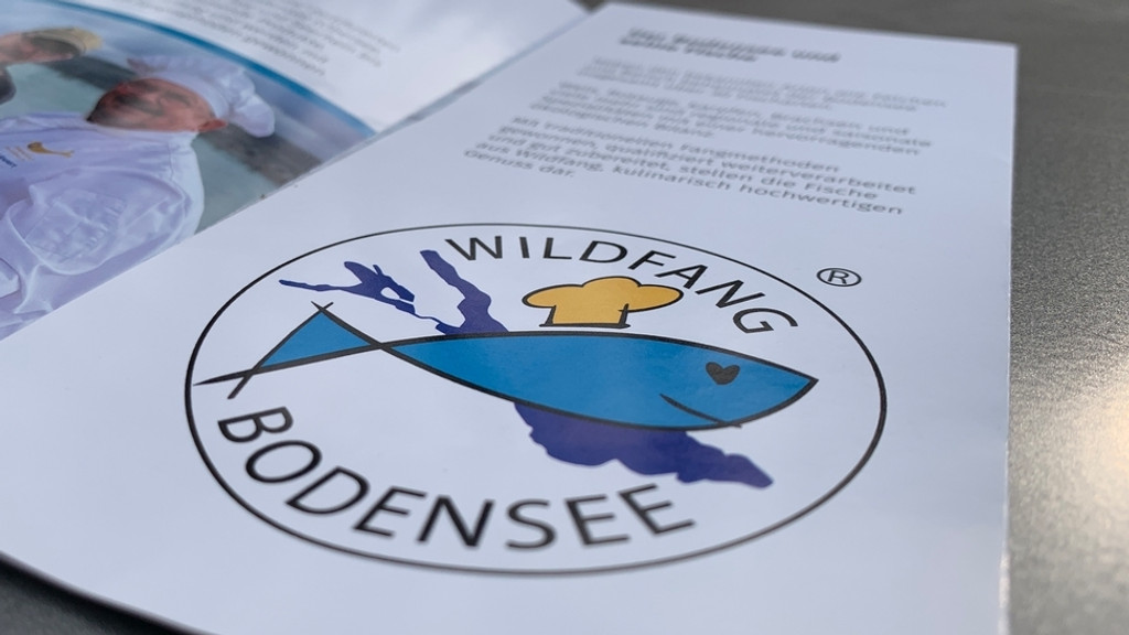 Das Logo der neuen Marke "Wildfang Bodensee" auf einem Flyer