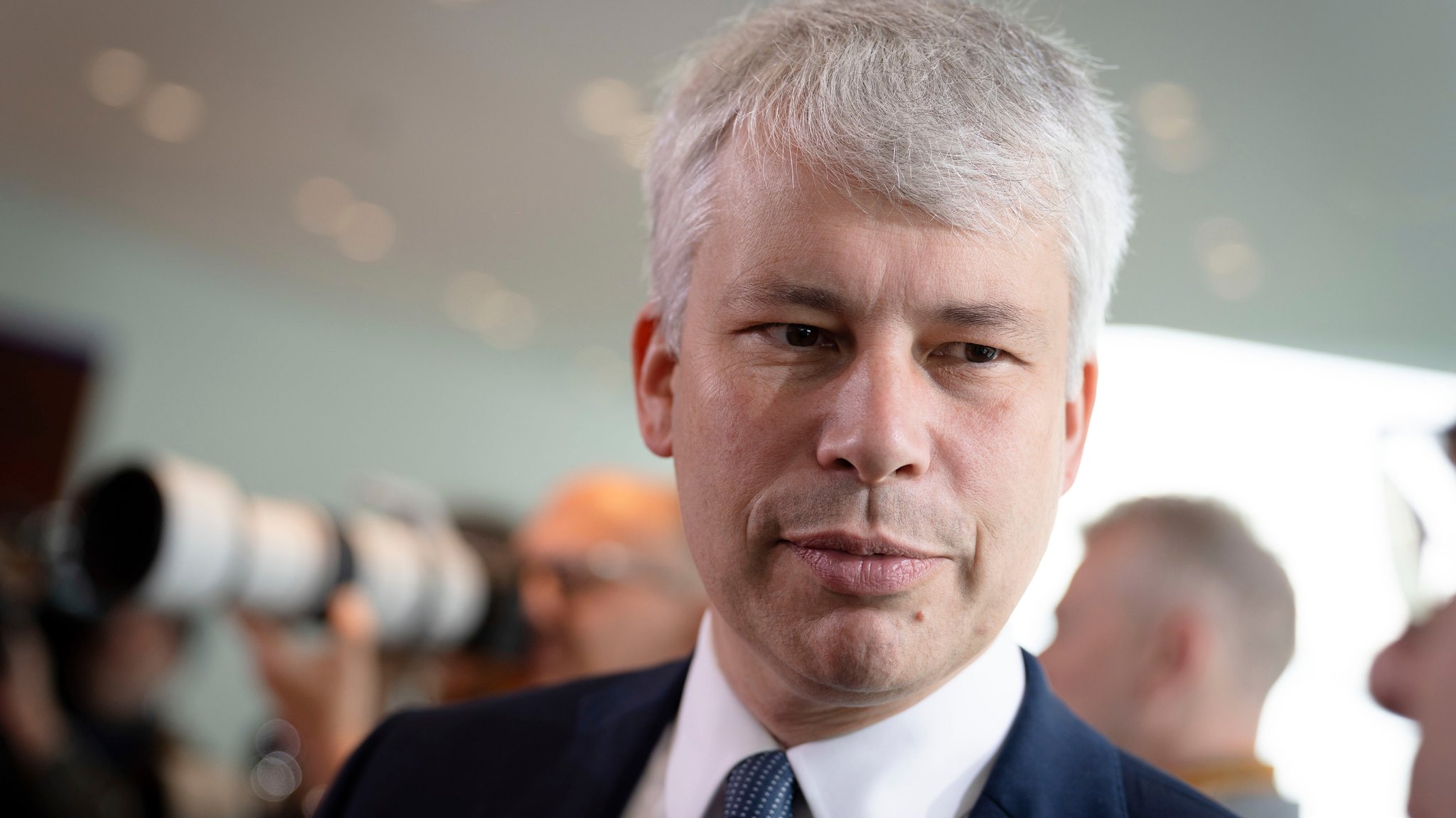 Bundesverkehrsminister Steffen Bilger (CDU). | Bild: picture alliance / Geisler-Fotopress | Bernd Elmenthaler/Geisler-Fotopr Bundesverkehrsminister Steffen Bilger (CDU).