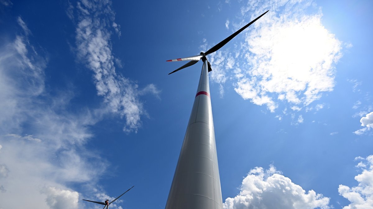 Neu eingeweihter Windpark 
