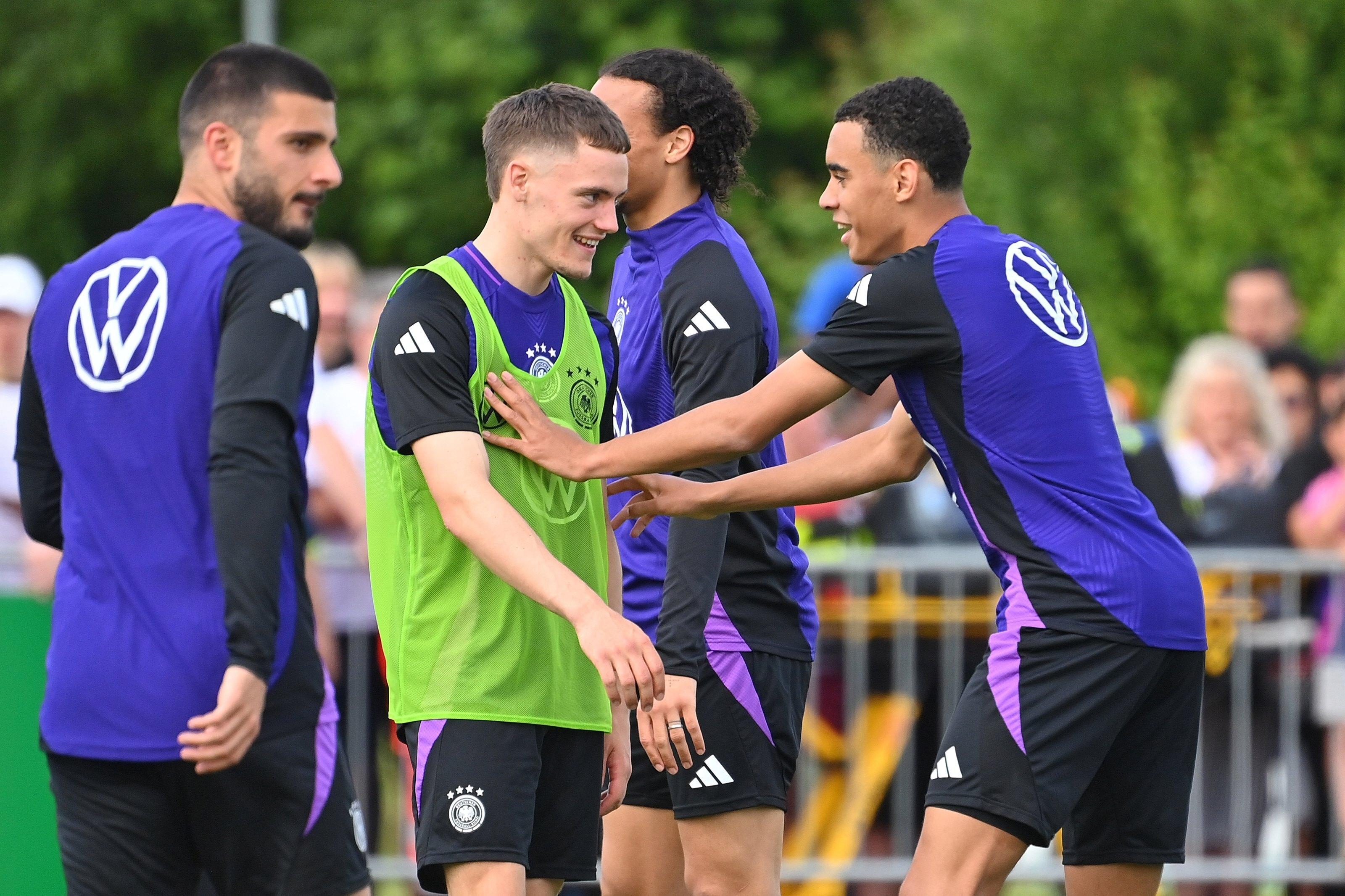 Bromance beim DFB: Florian Wirtz und Jamal Musiala