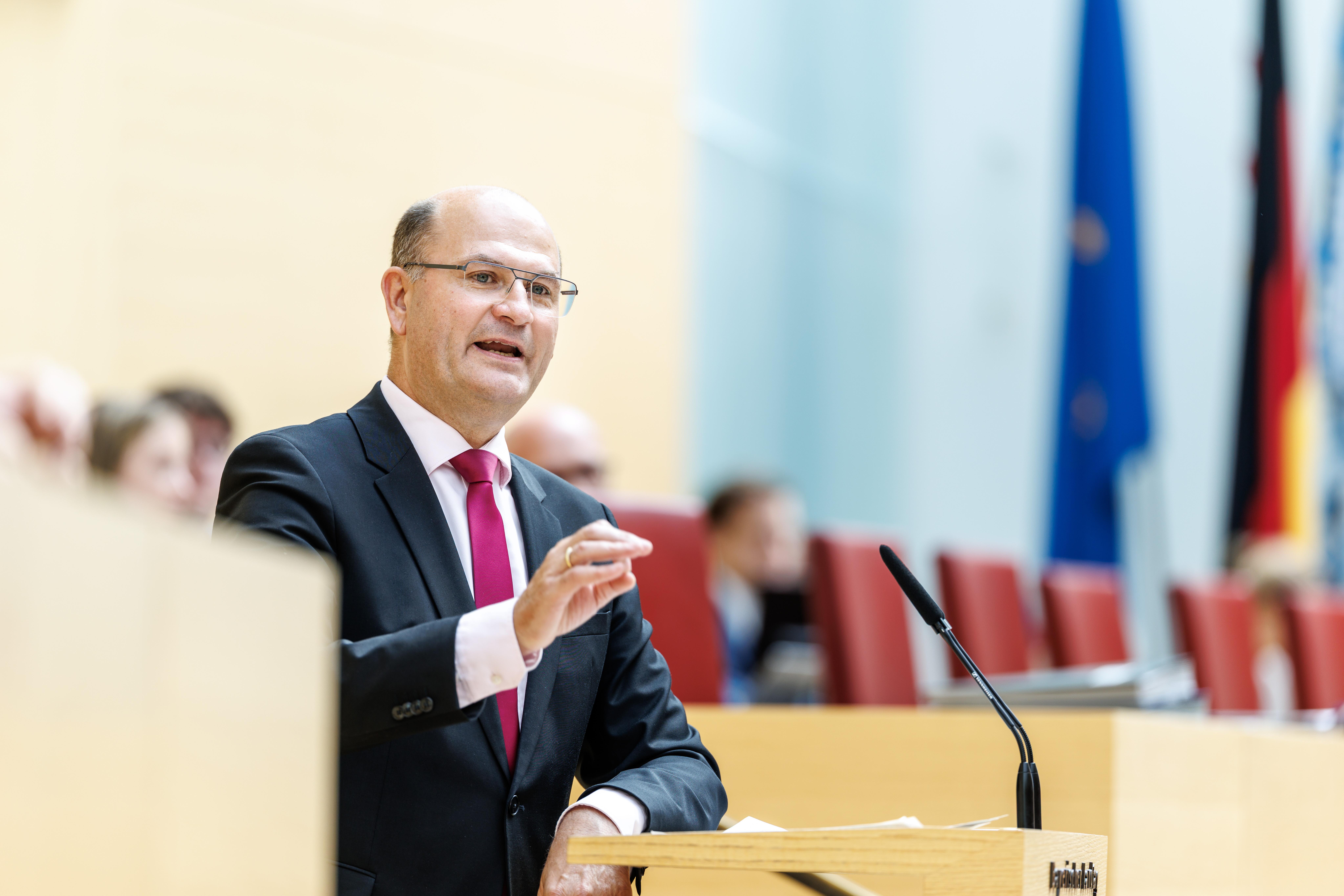 Finanzminister Albert Füracker (CSU)