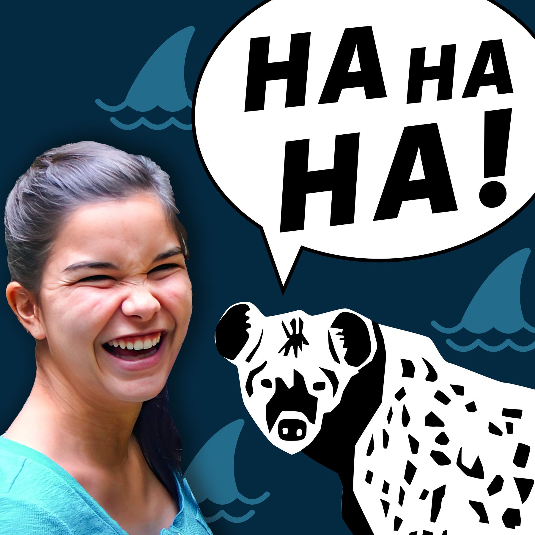 Hyäne erzählt einen Witz: Haie