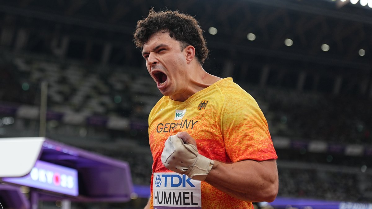 Merlin Hummel holt sensationell WM-Silber im Hammerwerfen