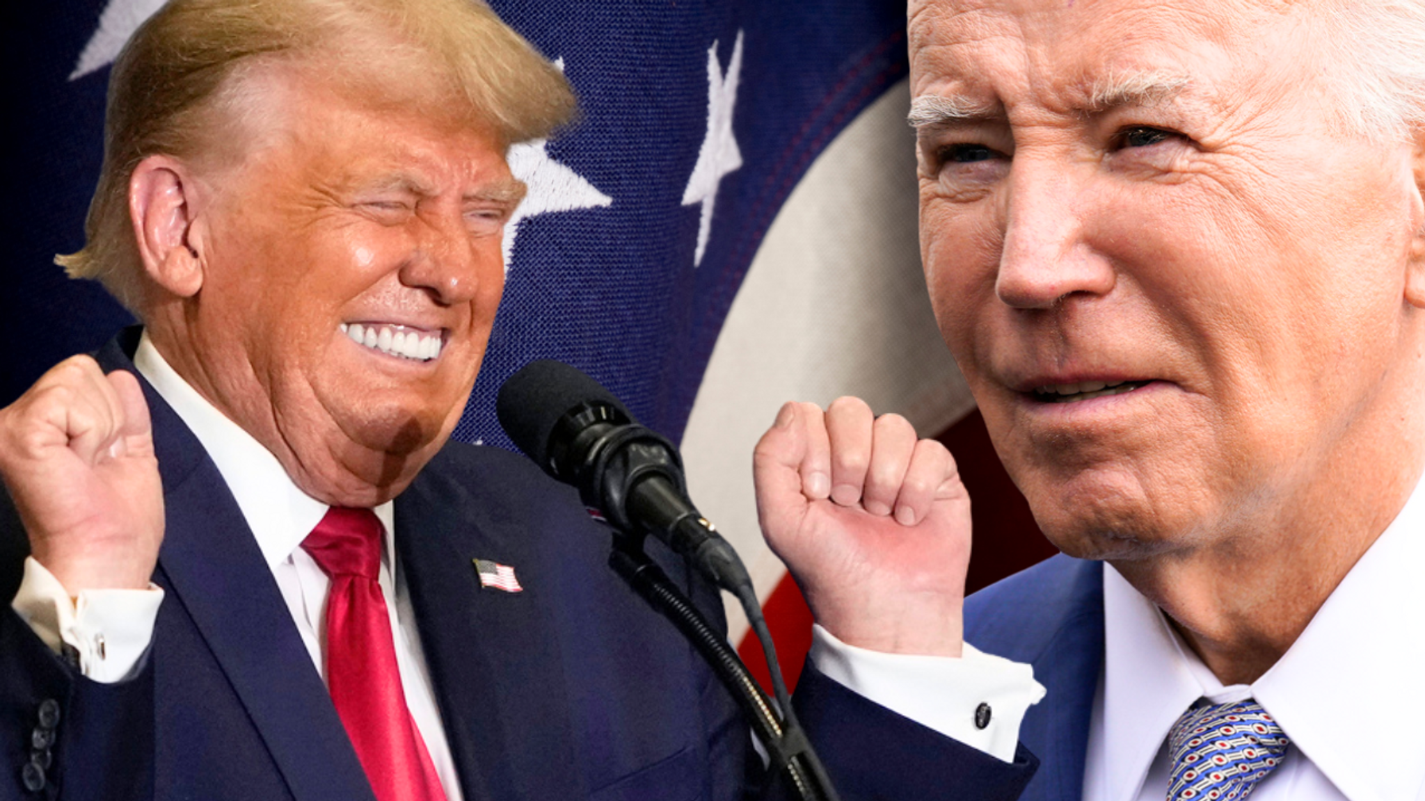 Altersdiskussion: Biden und Trump zu alt fürs Präsidentenamt?