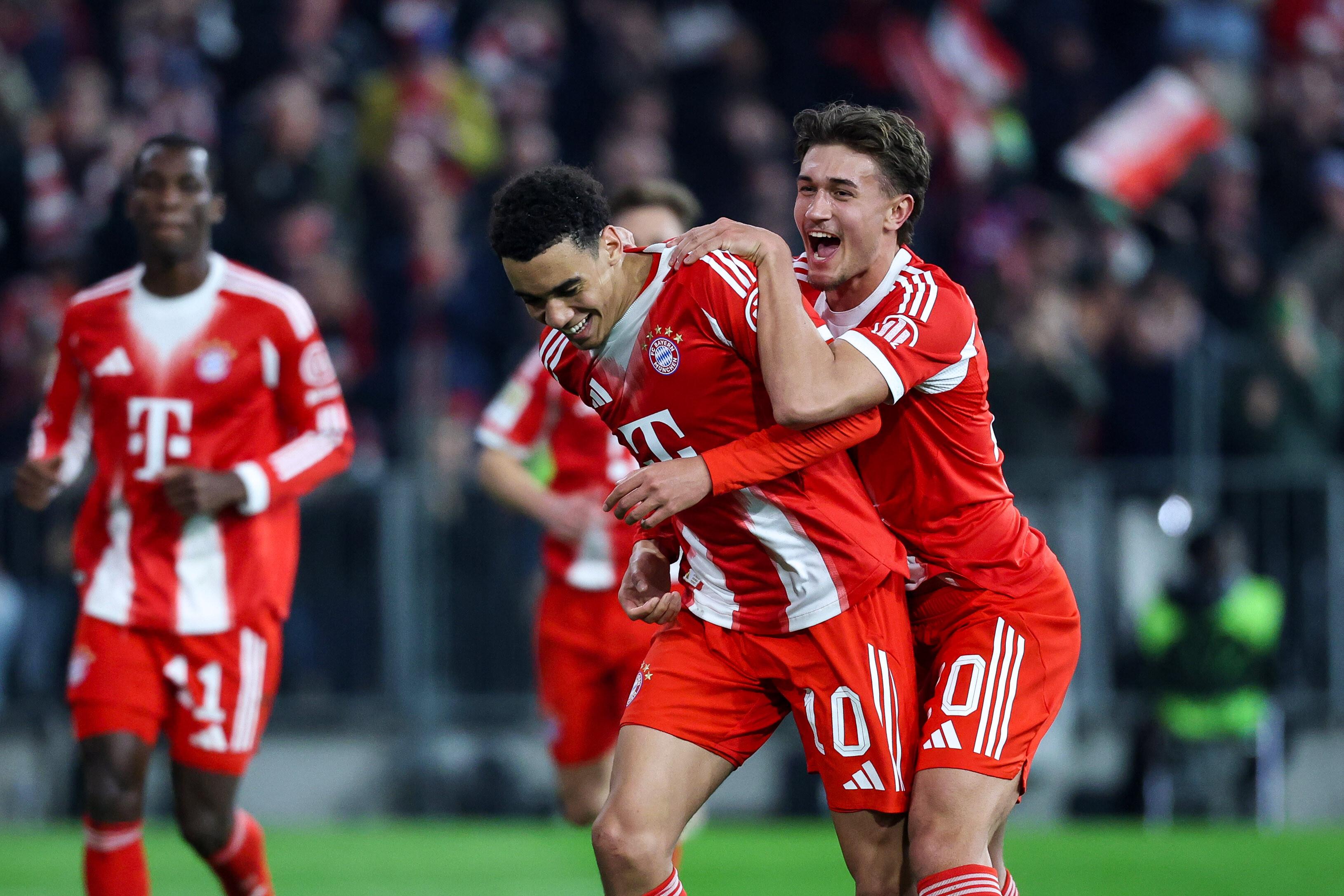 Traf zum ersten Mal seit seiner Verletzung in der Bundesliga: Jamal Musiala