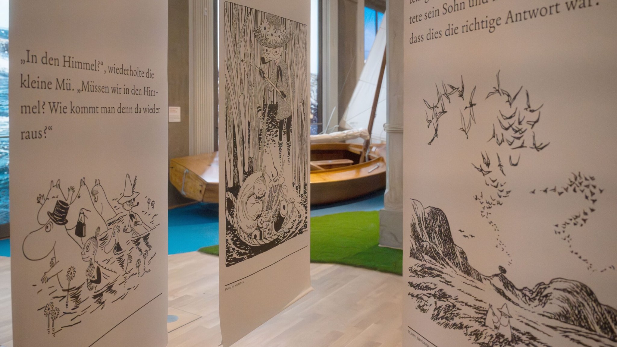 Blick in die Ausstellung