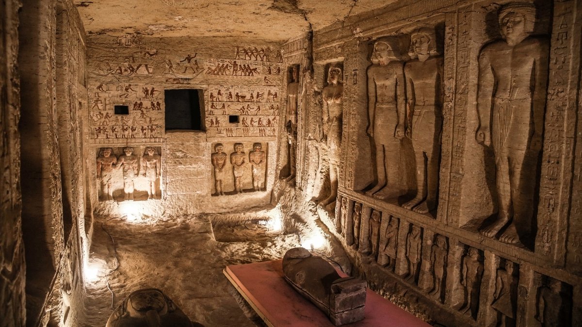 Archäologische Entdeckung in Ägypten
