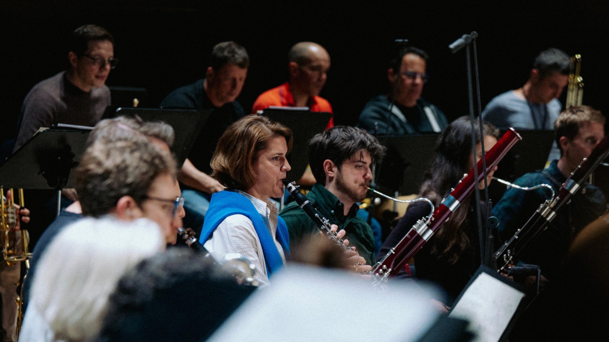 Probe der Münchner Philharmoniker und des Israel Philharmonic Orchestra