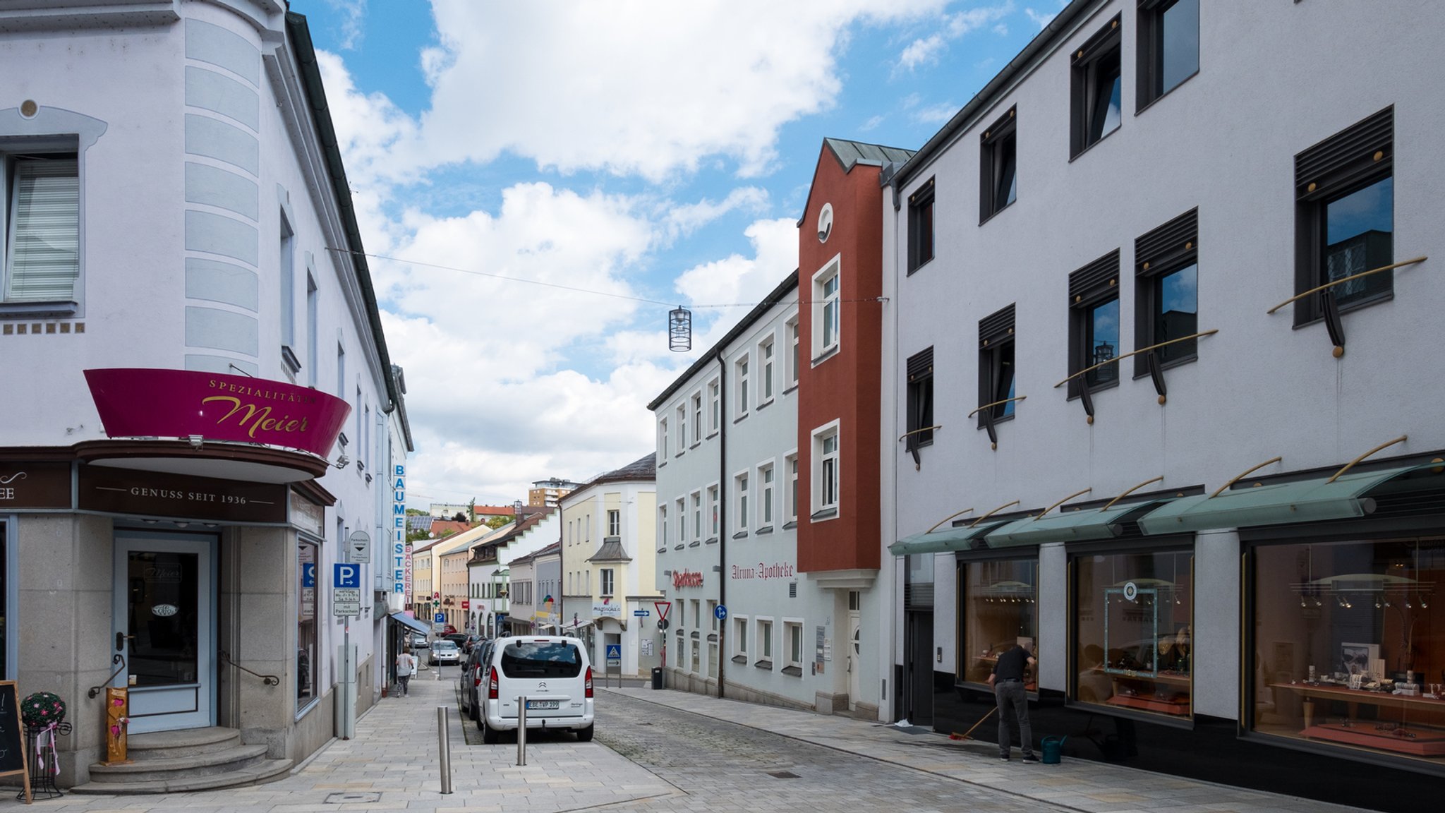 Ruhige Straße in Cham | Bild: BR Bild Ruhige Straße in Cham