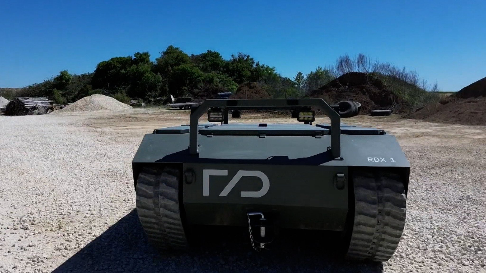 Der Prototyp des RDX-1. | Bild: BR Der Prototyp des RDX-1.