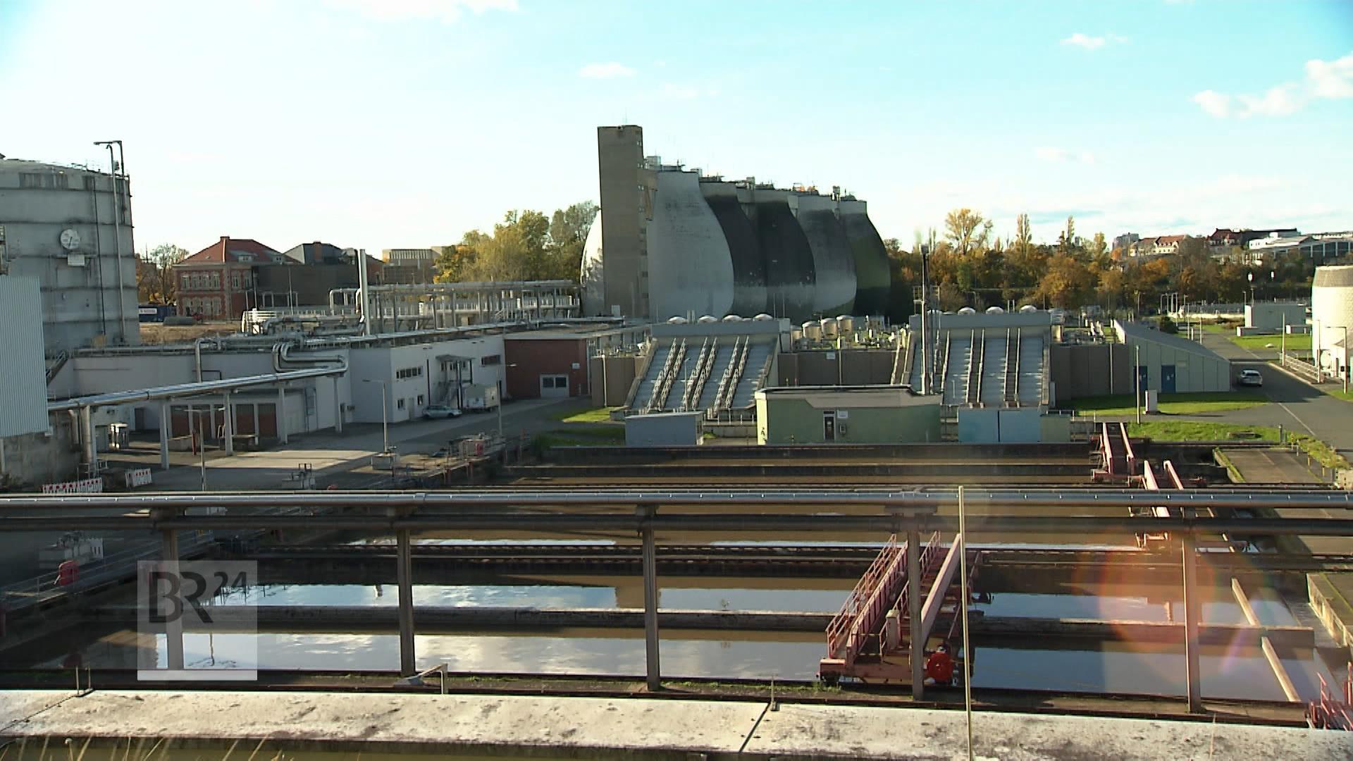 Klärbecken in Nürnber