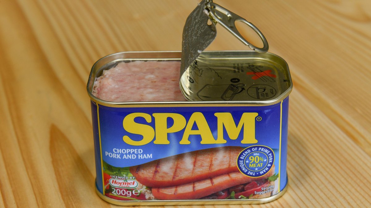 Ein kulinarischer Genuss für Kenner, im Mail-Postfach ein digitales Ärgernis: Der Name der Spam-Mail geht auf einen Monthy-Python-Sketch zurück.