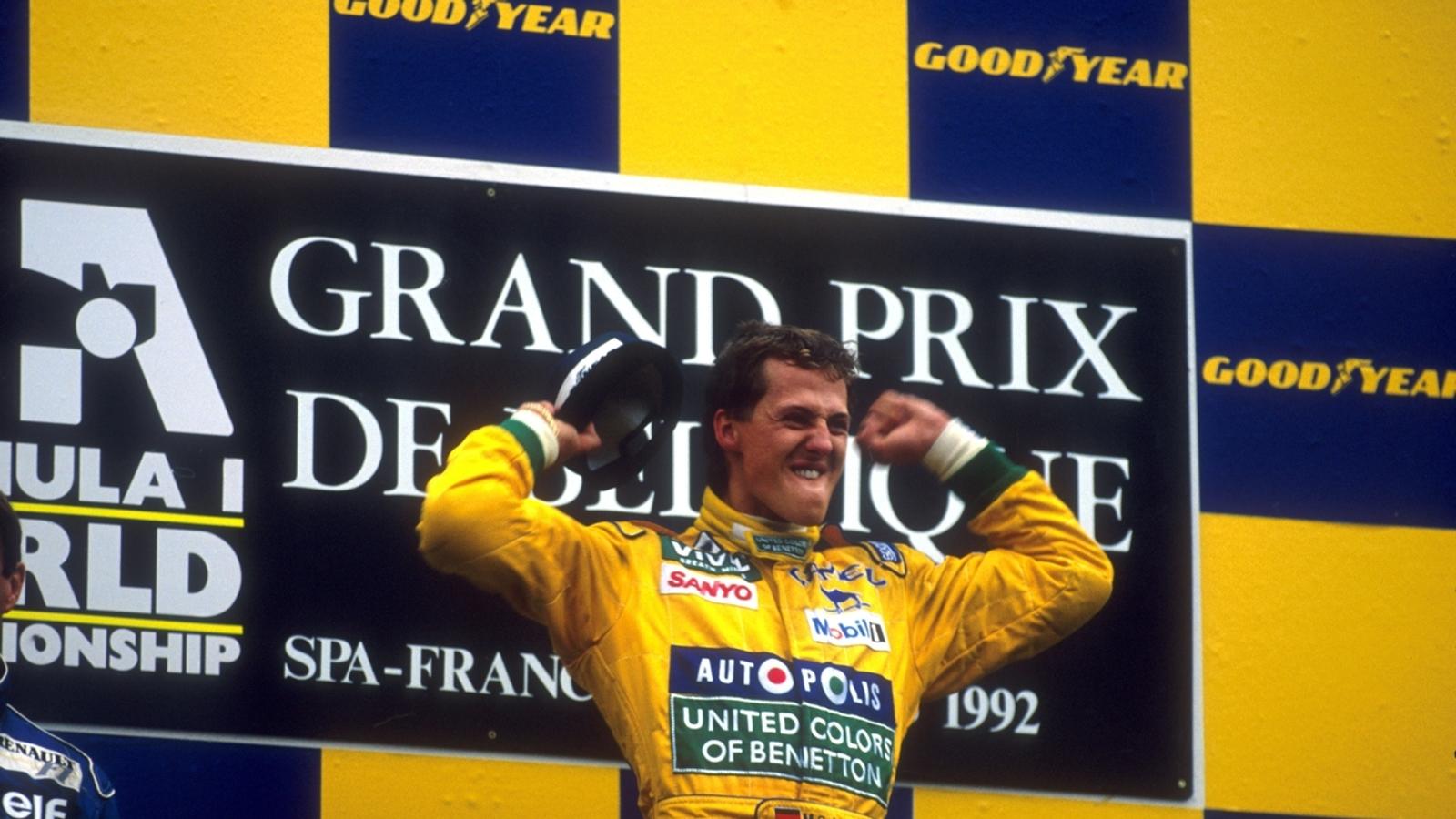 Vor 25 Jahren: Schumacher gewinnt sein erstes Formel 1-Rennen | BR24