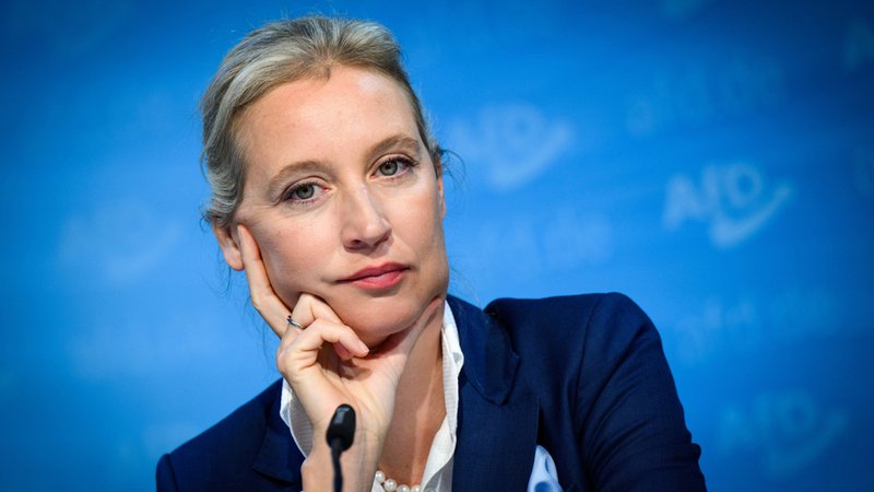 Alice Weidel, Bundesvorsitzende der AfD | Bild: dpa-Bildfunk/Bernd von Jutrczenka Alice Weidel, Bundesvorsitzende der AfD