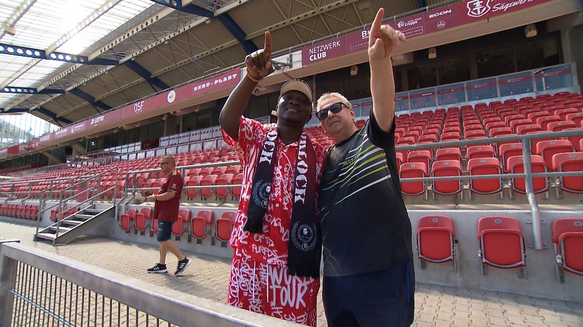 Besuch in Nürnberg: Für Club-Fan aus Togo erfüllt sich ein Traum