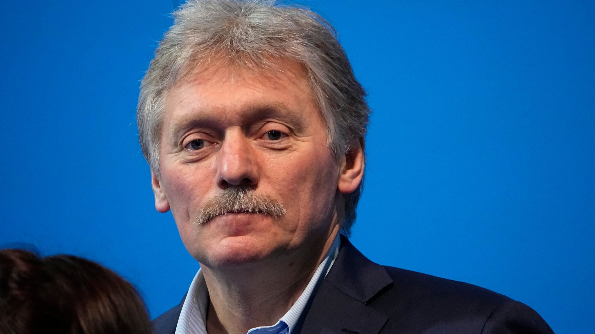 Der Sprechers des russischen Präsidialamts Dmitri Peskow in Moskau.