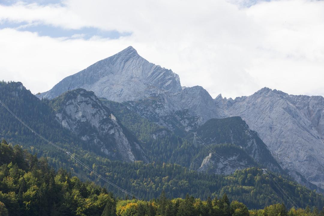 Die Alpspitze im Wettersteingebirge