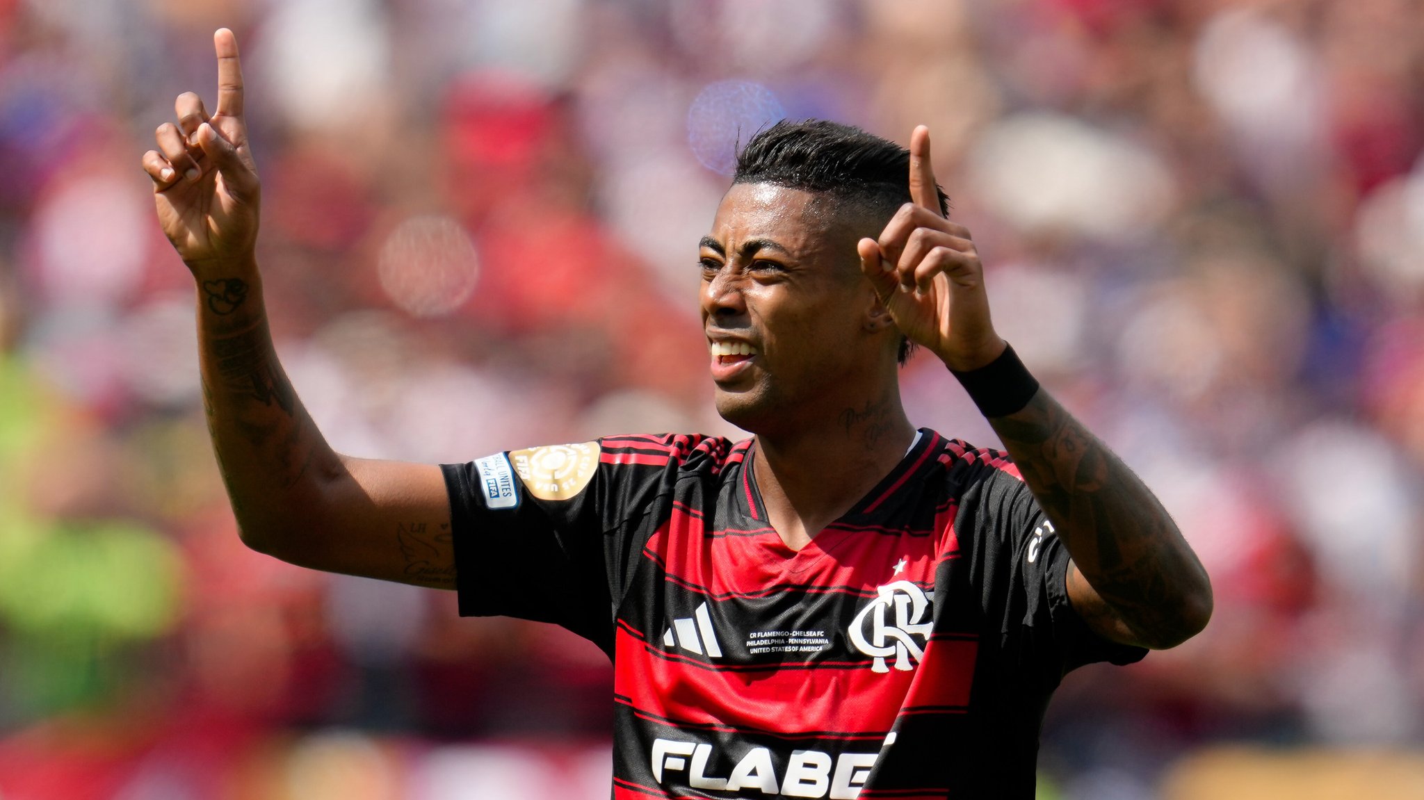 Mittelfeldspieler Bruno Henrique von Flamengo Rio de Janeiro | Bild: picture-alliance/dpa Mittelfeldspieler Bruno Henrique von Flamengo Rio de Janeiro