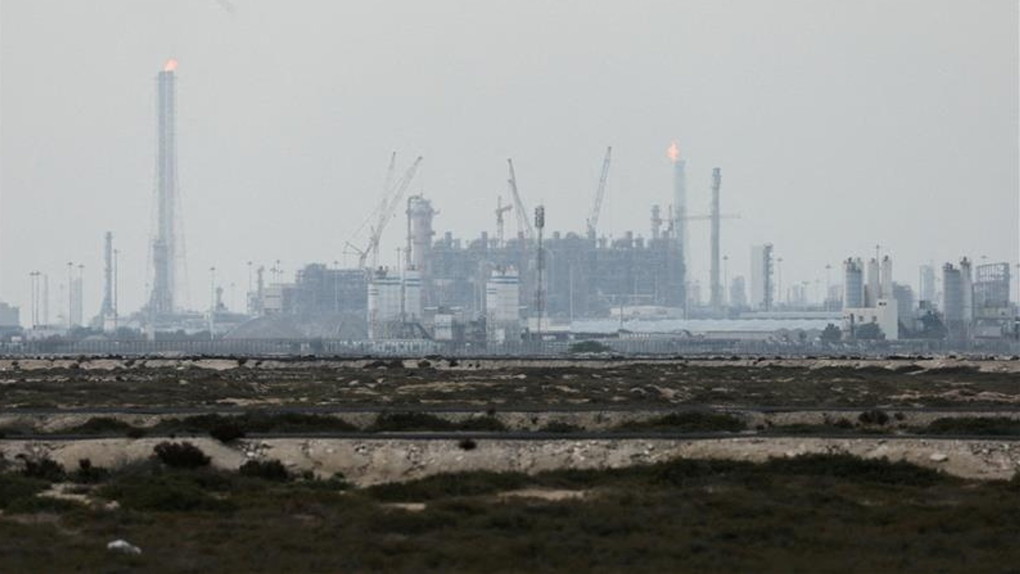 Diese große Gasanlage in Katar wurde offenbar angegriffen