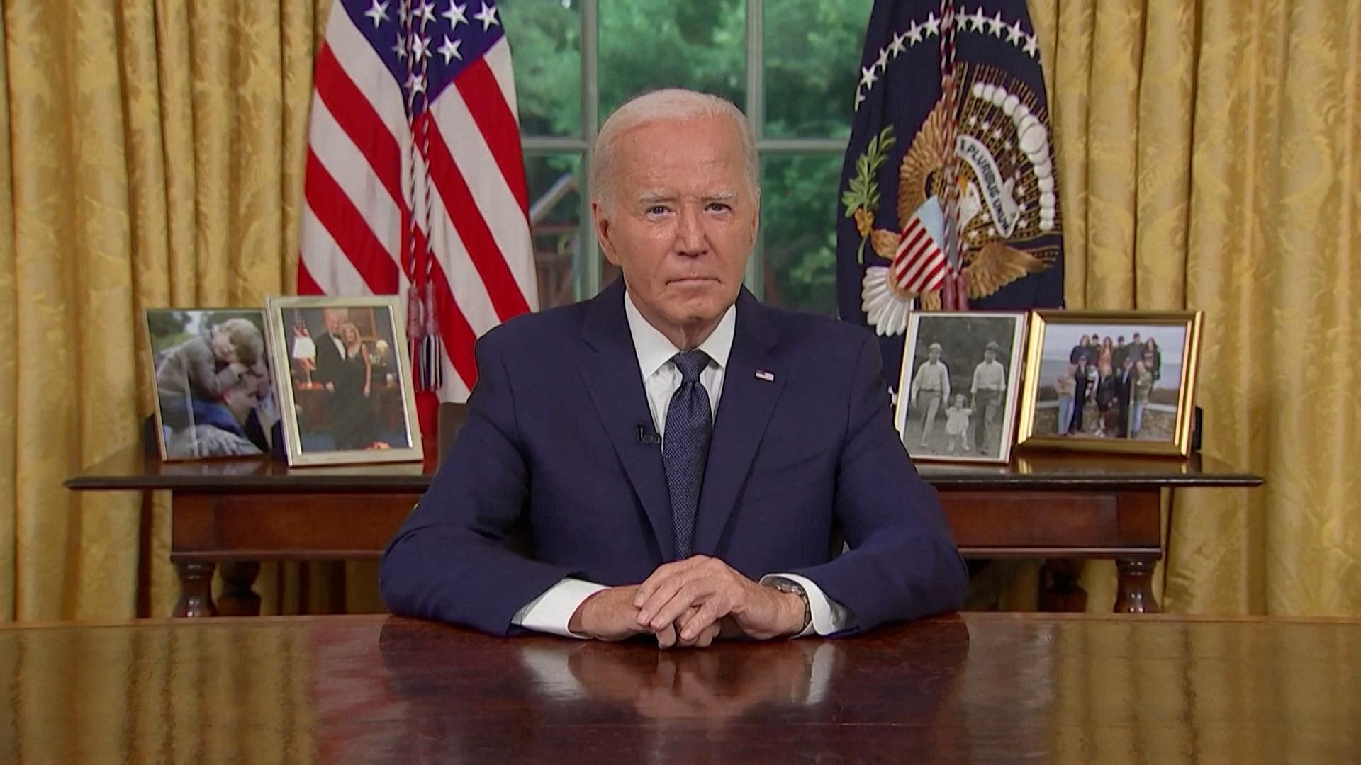 US-Präsident Biden verurteilt den Angriff auf Trump scharf. 