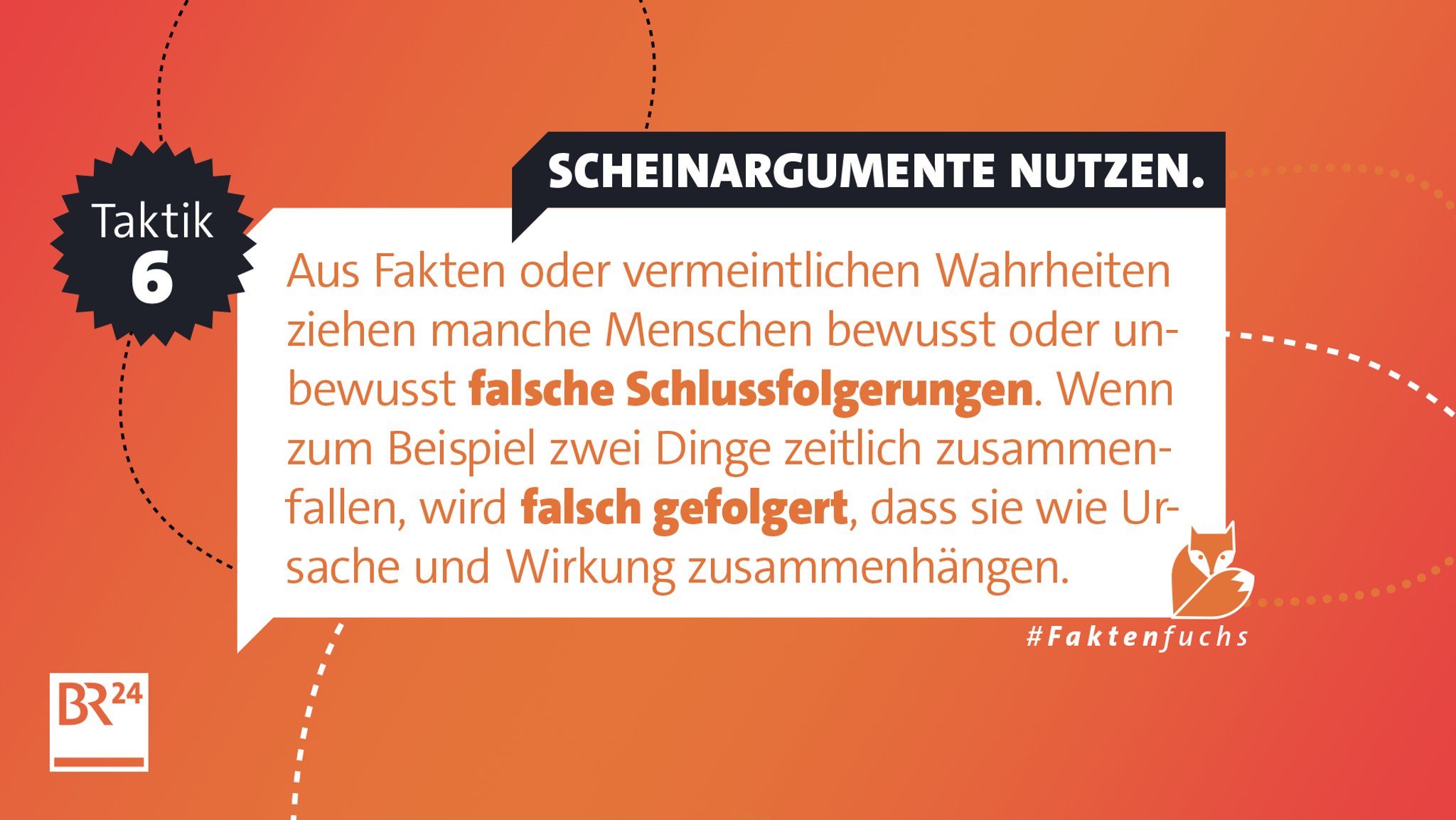 Auch andere Logik-Fehler sind typisch.