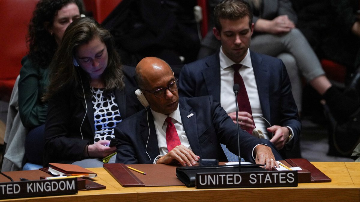 Mitglieder der USA beim Treffen des UN-Sicherheitsrates in New York