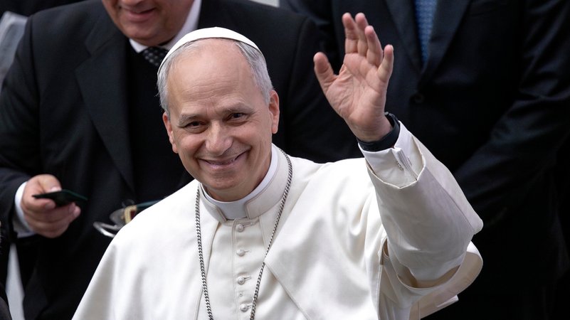 Papst Leo XIV. | Bild: pa/dpa/SOPA Images Papst Leo XIV.