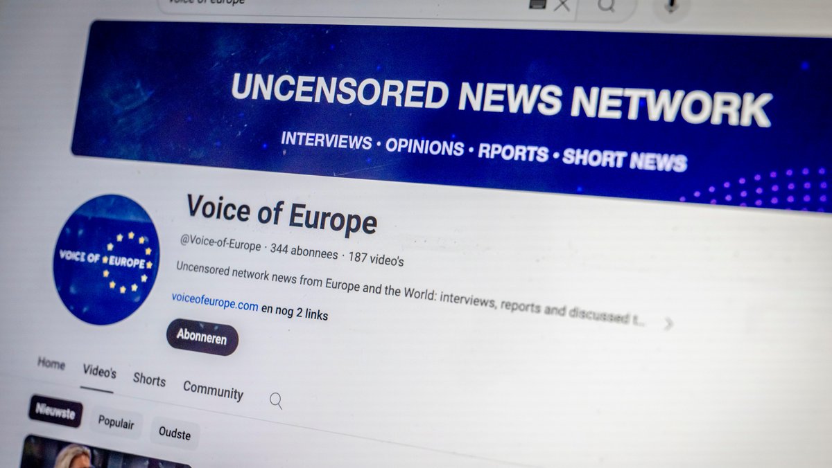 Desinformation aus Russland – Der Fall "Voice of Europe"