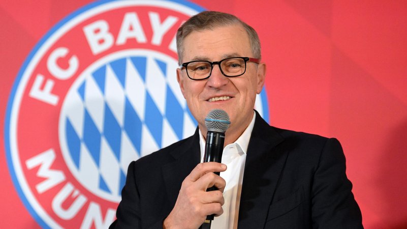 Jan-Christian Dreesen, Vorstandsvorsitzender FC Bayern München AG | Bild: picture alliance/dpa | Jens Niering Jan-Christian Dreesen, Vorstandsvorsitzender FC Bayern München AG