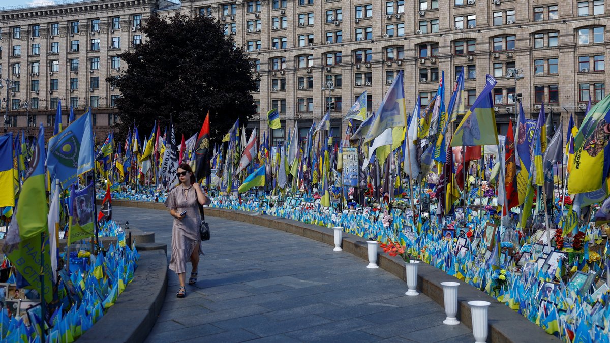 Kämpfen für die Freiheit: Ukraine begeht Unabhängigkeitstag