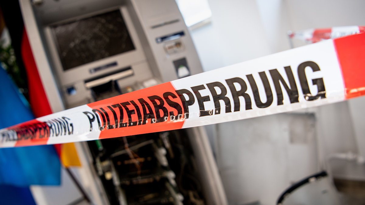 2025 bereits 16 Geldautomaten in Bayern gesprengt